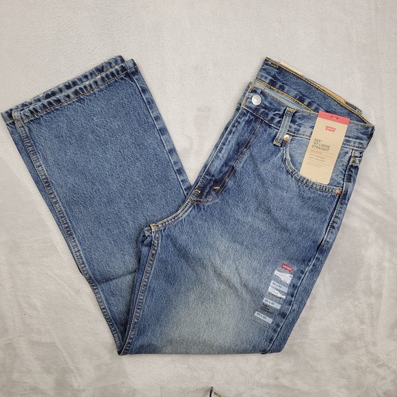 Levis 565 Jeans Men 30x30 Loose Straight Denim Pants Modern Classic A72210012 - Picture 1 of 9